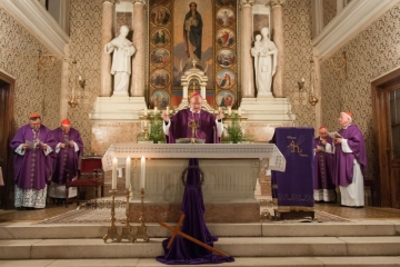 Članovi Austrijske biskupske konferencije slavili misu u svetištu Drinskih mučenica